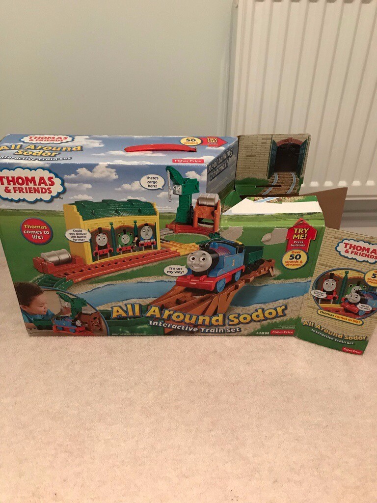 all around sodor interactive train set